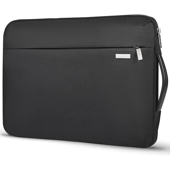 Laptop Sleeve Case 15.6 16 Inch with Handle, 360? Protective Slim Computer Bag Cover Compatible with MacBook Pro M2/M3/M4 16, Yoga ThinkPad Laptop, Black