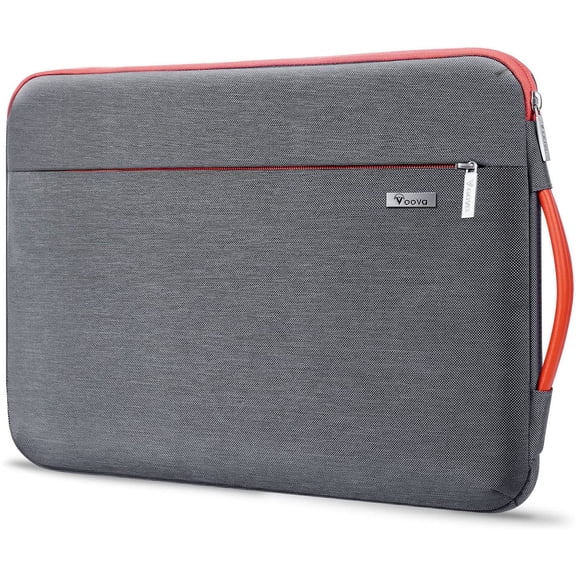 Laptop Sleeve Case 15.6 16 Inch with Handle, 360 Protective Waterproof Slim Computer Bag Cover Compatible with MacBook Pro M2/M3/M4 16, HP Acer Yoga ThinkPad Asus Laptop, Grey