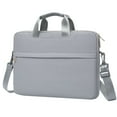 thumbnail image 1 of Laptop Sleeve Case 16x12 Inch with Handle, Waterproof, Anti-Scratch, Shockproof Protective Computer Bag, Large Storage & Multi-Pocket Design - Gray, 1 of 8