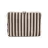 Laptop Sleeve Case, Striped Thin Computer Carrying Bag, Compatible with 11-16 Inch Various Laptops Models, Beige S