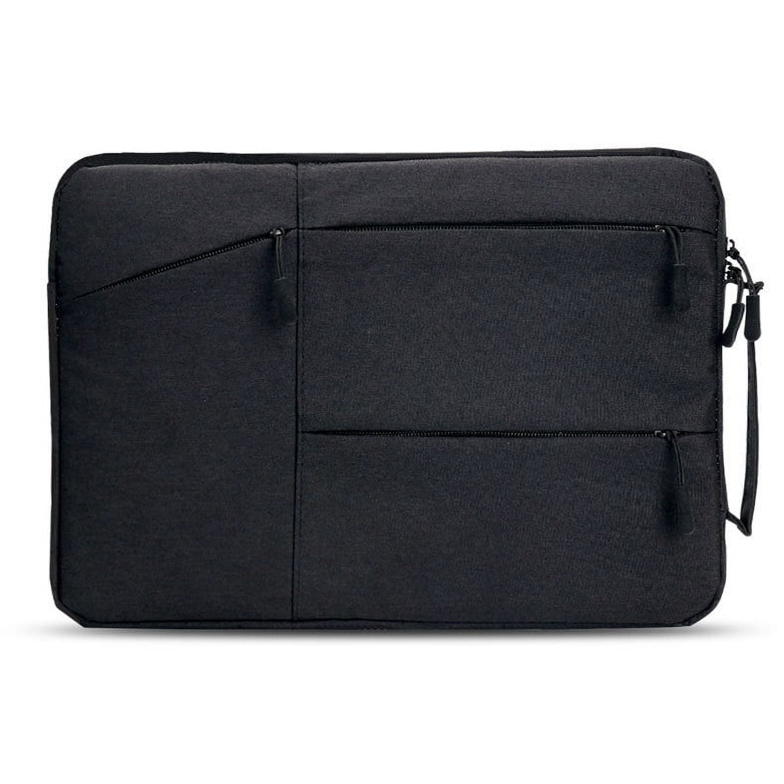 NOBRAND Adult Waterproof Nylon 15.6" Laptop Briefcases, Black