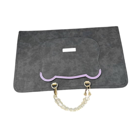 Laptop Sleeve Protective Case PU Leather Waterproof Slim Cover for 13 Inch Laptop Business Travel