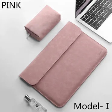 Laptop Sleeve bag Cases for Macbook Pro Air 13.3 M1 M2 13.6 11 14 16 15 for Xiaomi 15.6 Notebook Cover HP Matebook Shell Accessories (PINK,13.3inch)