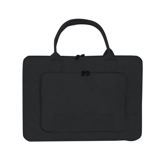 Laptop Sleeve for 15 Inch Laptop, Large Capacity Protective Laptop Bag with Padded Handle, Lightweight Business Computer Case for Work and Travel