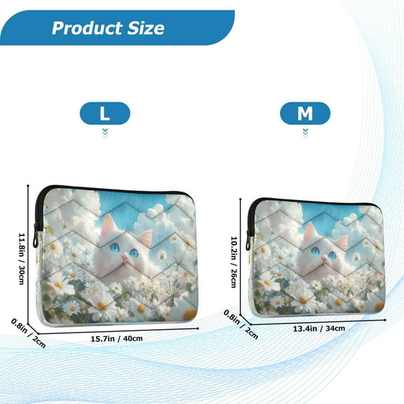 Laptop Sleeves Simplicity Creative Pattern Slim and Light Laptop Bag Style No.395609790