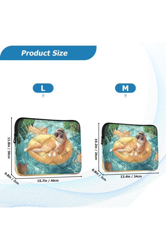 Laptop Sleeves Simplicity Creative Pattern Slim and Light YAZAOO Laptop Bag Style No.395613351