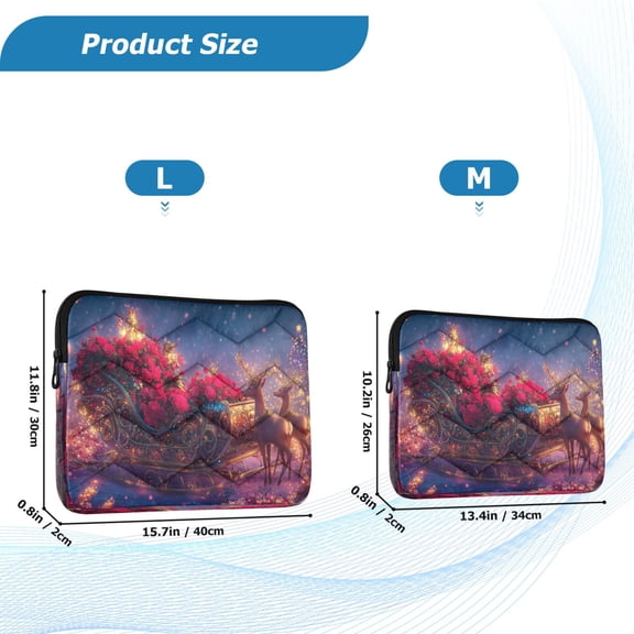 YAZAOO Laptop Sleeves Simplicity Creative Pattern Slim and Light YAZAOO Laptop Bag Style No.395618772