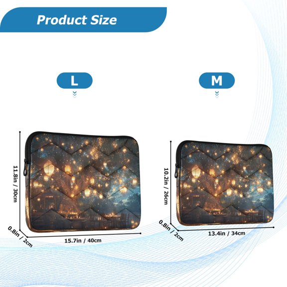 Laptop Sleeves Simplicity Creative Pattern Slim and Light Laptop Bag Style No.395615593