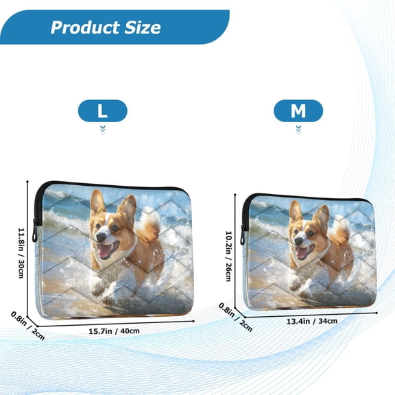 YAZAOO Laptop Sleeves Simplicity Creative Pattern Slim and Light YAZAOO Laptop Bag Style No.395605333