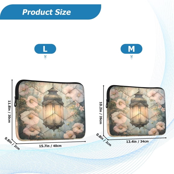 YAZAOO Laptop Sleeves Simplicity Creative Pattern Slim and Light YAZAOO Laptop Bag Style No.395596609