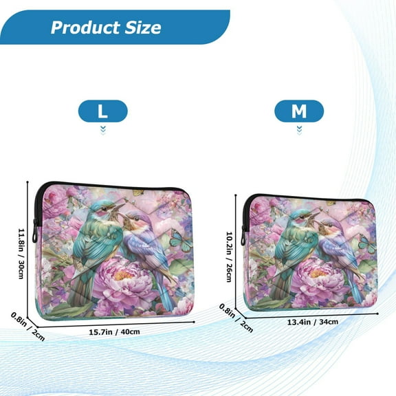 YAZAOO Laptop Sleeves Simplicity Creative Pattern Slim and Light YAZAOO Laptop Bag Style No.395597659