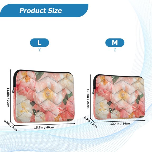 Laptop Sleeves Simplicity Creative Pattern Slim and Light Laptop Bag Style No.395610853