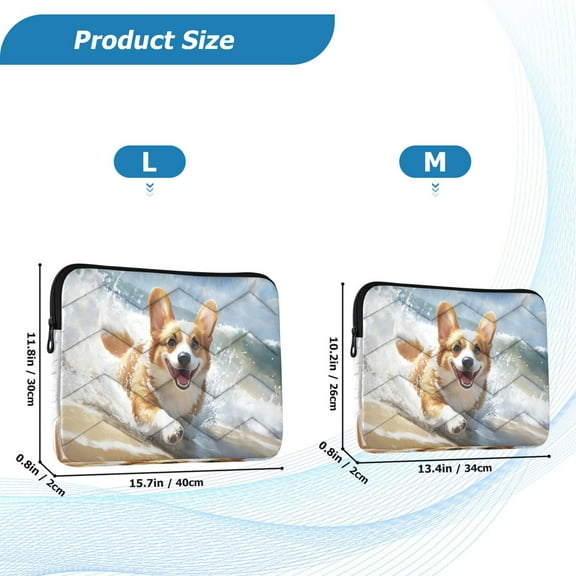 YAZAOO Laptop Sleeves Simplicity Creative Pattern Slim and Light YAZAOO Laptop Bag Style No.395605490