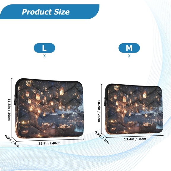 Laptop Sleeves Simplicity Creative Pattern Slim and Light Laptop Bag Style No.395614760