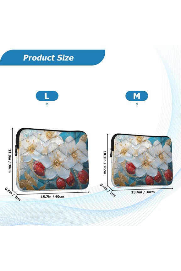 Laptop Sleeves Simplicity Creative Pattern Slim and Light YAZAOO Laptop Bag Style No.395611983