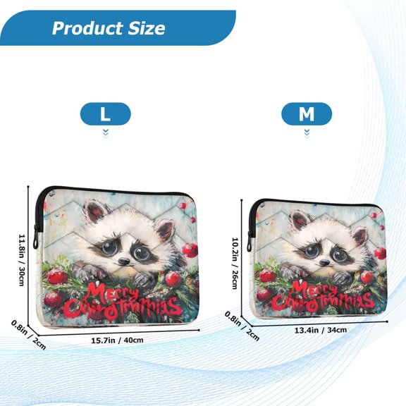 YAZAOO Laptop Sleeves Simplicity Creative Pattern Slim and Light YAZAOO Laptop Bag Style No.395602946