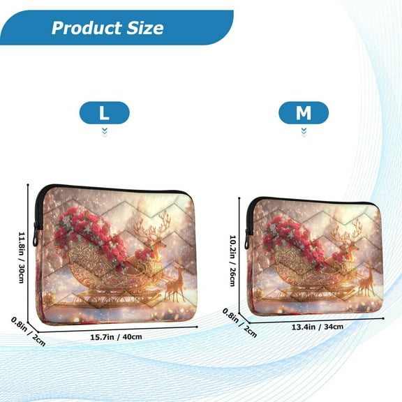 YAZAOO Laptop Sleeves Simplicity Creative Pattern Slim and Light YAZAOO Laptop Bag Style No.395618970