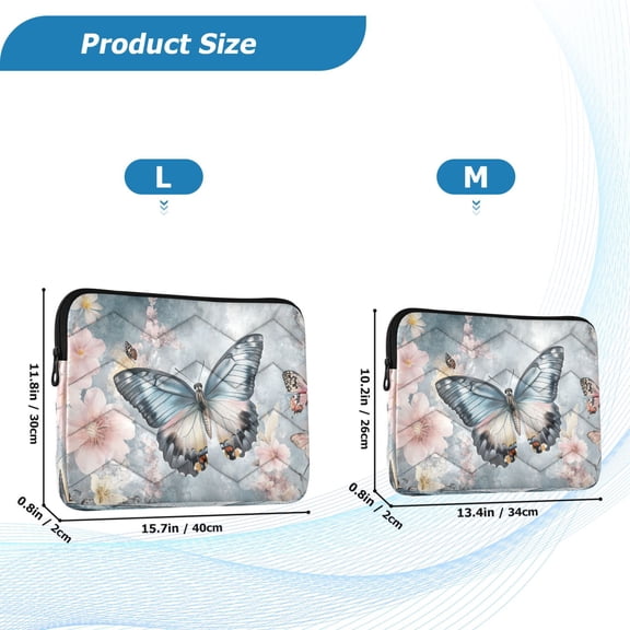 YAZAOO Laptop Sleeves Simplicity Creative Pattern Slim and Light YAZAOO Laptop Bag Style No.395617836