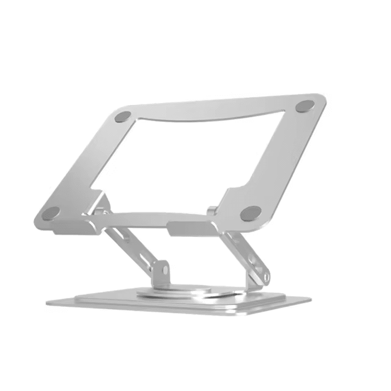 Skid Computer Laptop Stand 360° Rotatable Folding Carbon Steel Tablet Holder With ...