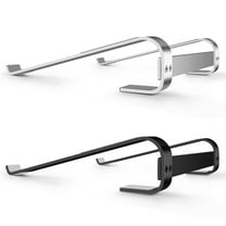 Laptop Stand under $5! Yannianjz Portable Laptop Stand for Desk, Aluminum Alloy Ergonomic Computer Riser, Anti-Slip Cooling Laptop Holder, Adjustable Notebook Stand for 10-18 Inch