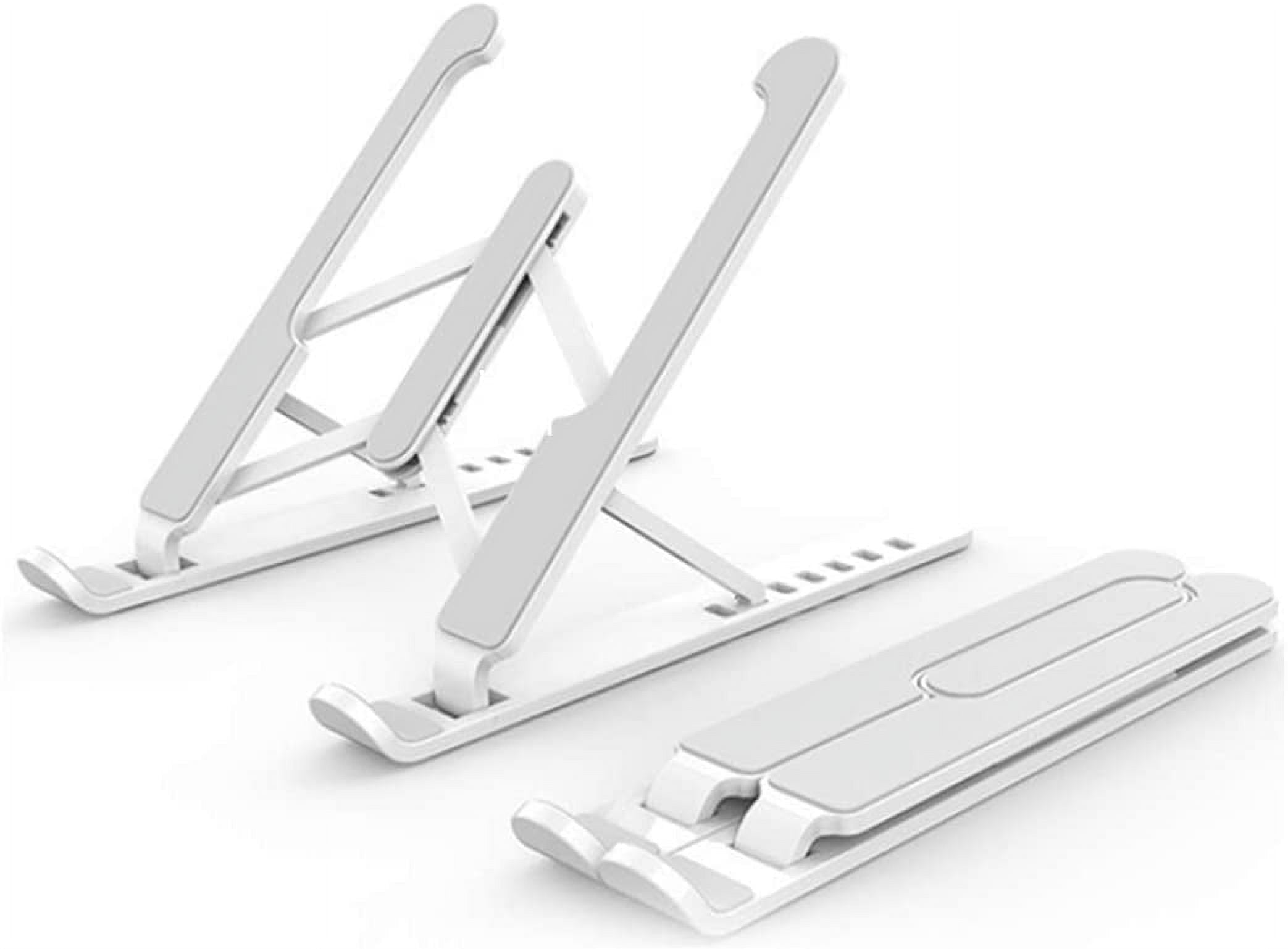 Laptop Stand Adjustable, with Anti-Slip Silicone Protection, Ergonomic ...