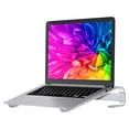 thumbnail image 1 of Laptop Stand for Desk, SOQOOL Computer Stand Riser for Desk,Ventilated Ergonomic Aluminum Notebook Stand Compatible with MacBook Air Pro Dell XPS HP 11 14 15.6 17.3 Inch Work from Home, 1 of 7