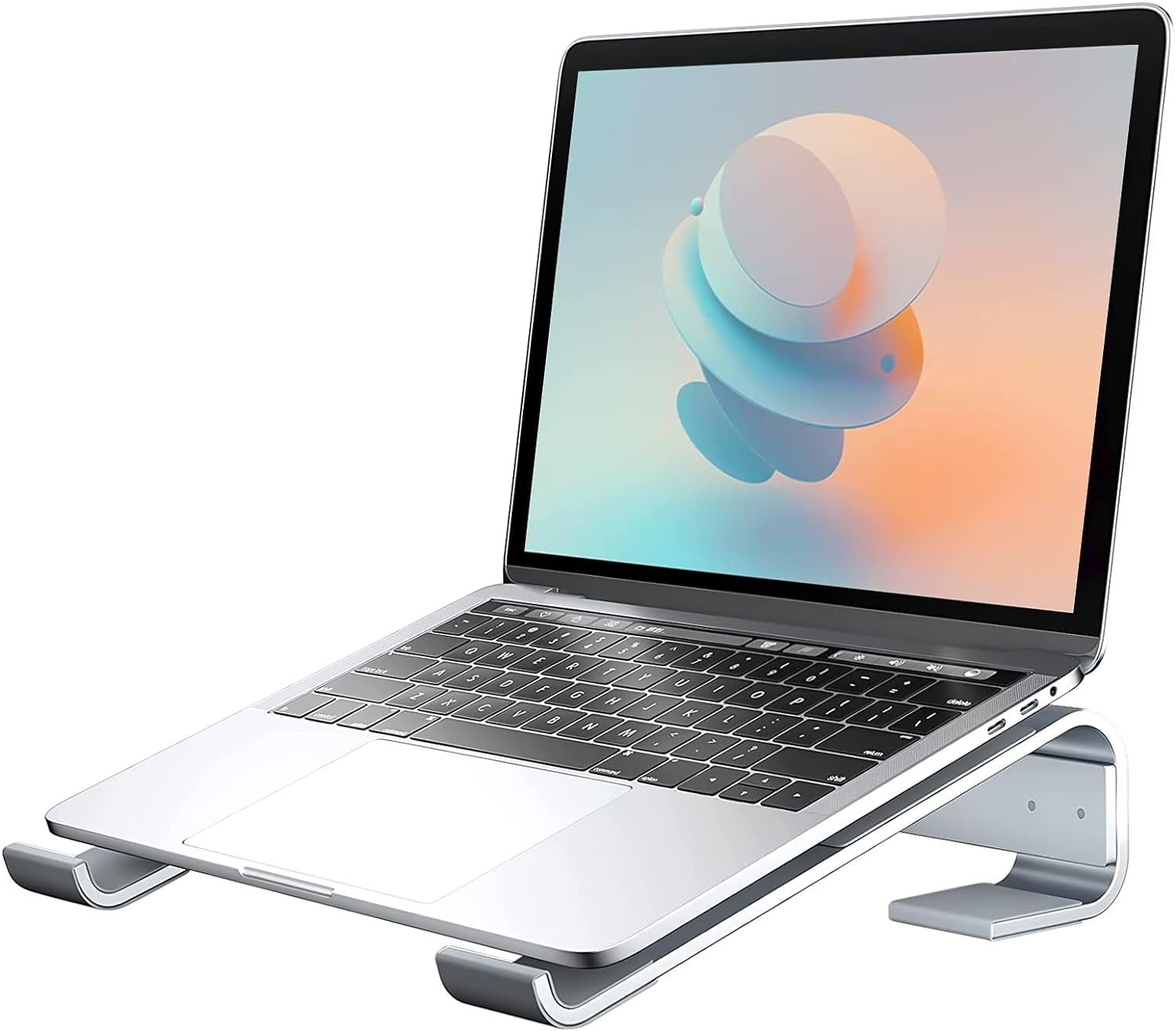 Laptop Stand, MacBook Pro Stand for Desk, Aluminum Laptop Riser Sturdy