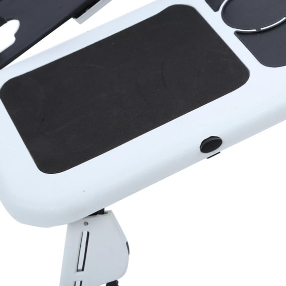 Laptop Stand , Multi-Function Lap Desk Bed Tray Table Portable Computer Laptop Stand With USB Cooling Fans, Pen Holds, Mouse And Cup Tray, 4 Feet For Bed, Sofa, Lightweight