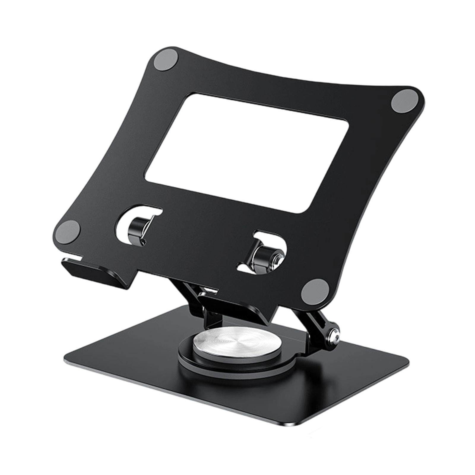 Laptop Stand Notebook Riser Computer Holder Sturdy Metal Structure Cooling Design for Desktop and Study Table