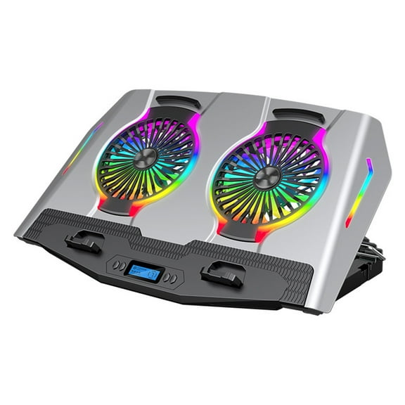 Laptop Stand Riser with USB Cooling Fan Holder Bracket Durable Aluminum Alloy