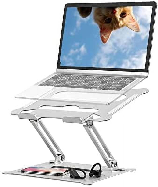 Laptop Stand,Suturun Ergonomic Detachable Computer Stand for Laptop Riser for Desk,Portable Aluminum Laptop Stand Riser Holder Notebook Stand Compatible with 10 to 15.6 Inches Notebook Computer