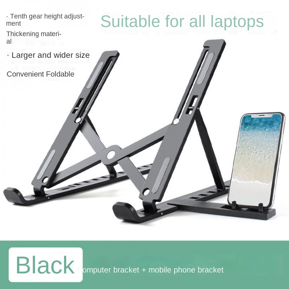 Laptop Stand Ten Levels Fully Compatible Plastic Heightening Holder N3 ...