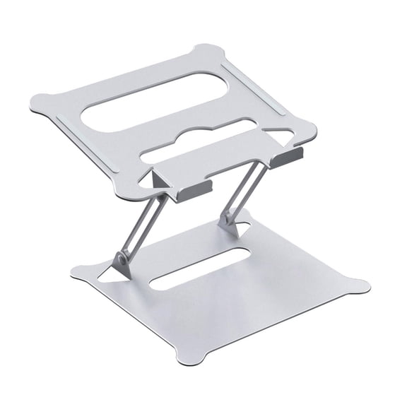 Foldable Tablet Bracket Stand Z-shaped Hollowed Notebook Holder Bracket for 10-17inch Tablets Pad Holder Alloy