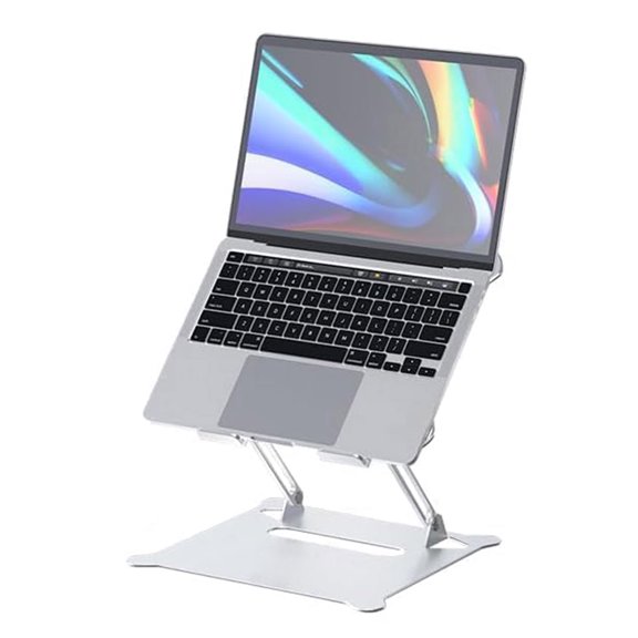 Laptop Stand Z-shaped Aluminum Alloy Tablet Pad Cooling Holder Folding Radiator Portable for 10-17Inches Notebook Stand