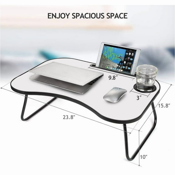 Laptop Stand for Bed ,Portable Lap Desk,23.8"*15.8"*10"