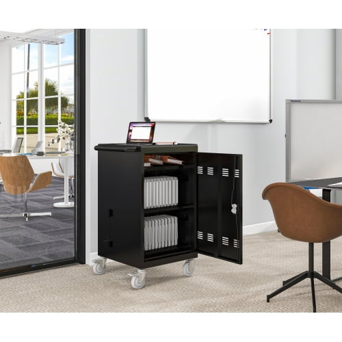 Laptop Storage Rack for Multiple Laptops, Storage for A Total of 30