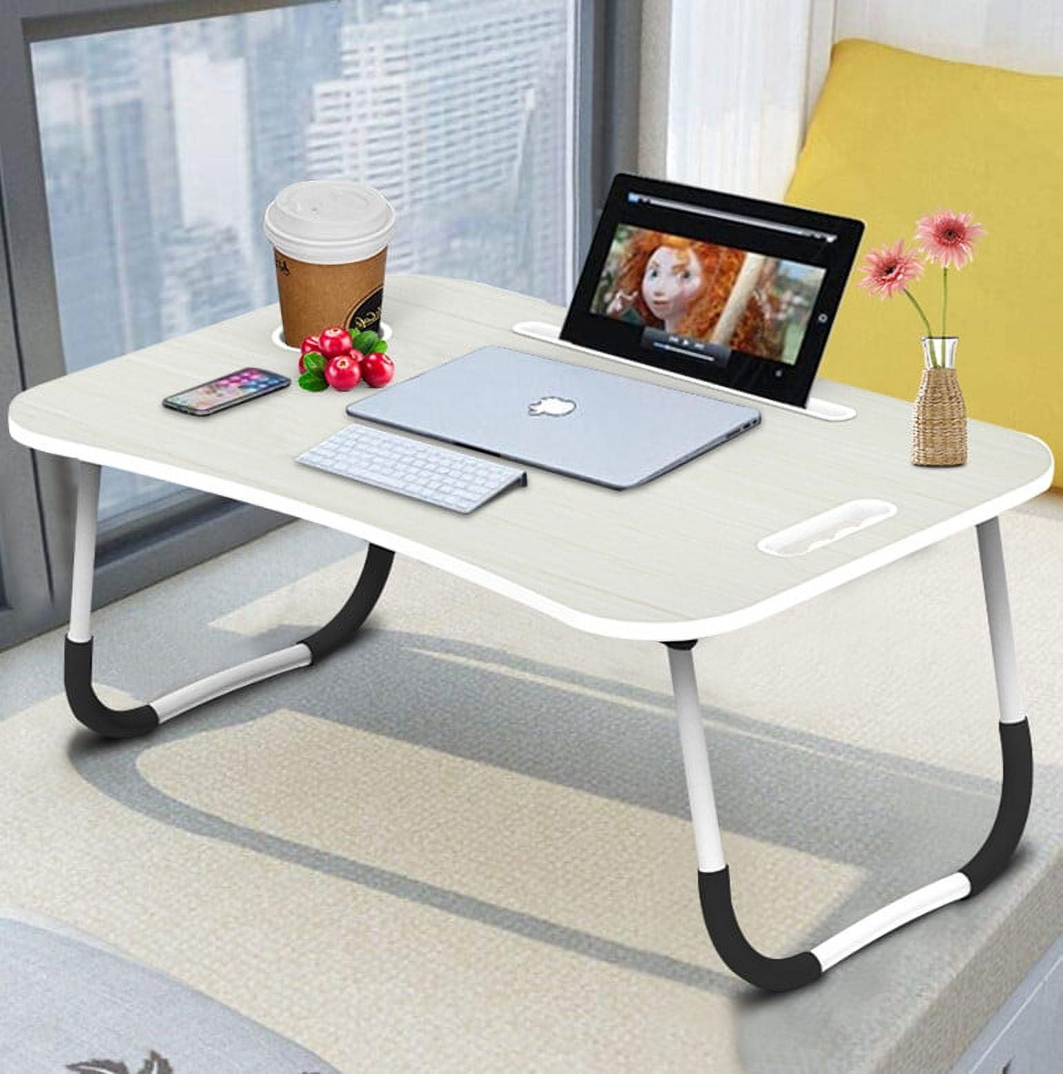 2023 Simple Foldable Lazy Laptop Desk Bed Small Study Table Dorm Bunk Sofa  Floor