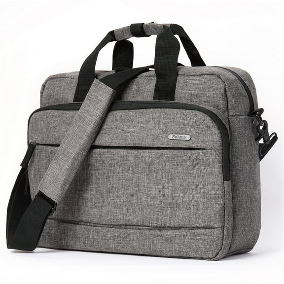 Laptop Tablet Bag, Travel Briefcase Shoulder Bag with Organizer, Business Carrying Handbag