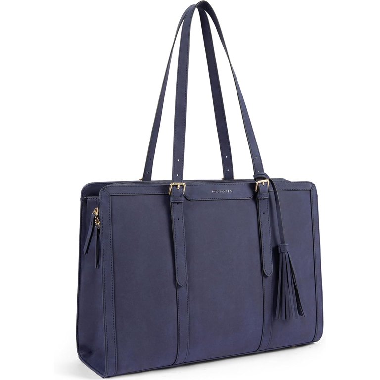 Laptop Tote Bag for Women Work Bag Professional inch Leather