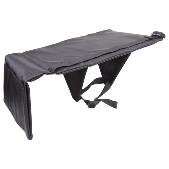 Laptop Tray For Travel Attachable To Suitcases Portable PU Leather Desk For Office Snacks Dining