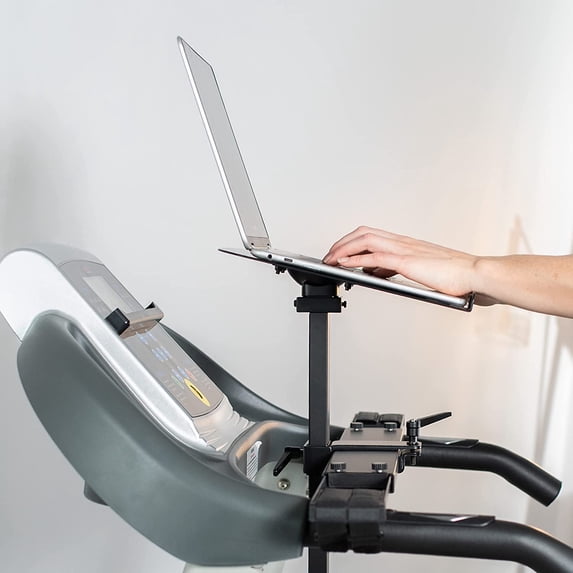 Laptop Treadmill Desk, Adjustable Ergonomic Notebook Mount Stand for Treadmills - Black