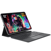 2-in-1 Tablet with Magnetic Keyboard Intel 6500Y 12GB RAM 256GB SSD, 12" 2000 1200 IPS Touchscreen WiFi 5 Bluetooth 5.0 Portable Tablet Laptop for Students Office Work & Travel