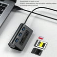 Laptop USB3.0 Hub Card Reader HighEnd Hub Card Reader CF SD TF Card