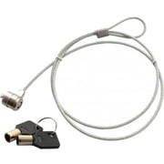 Connectland 1.8m 5.9ft Stainless Steel Notebook Computer Security Lock