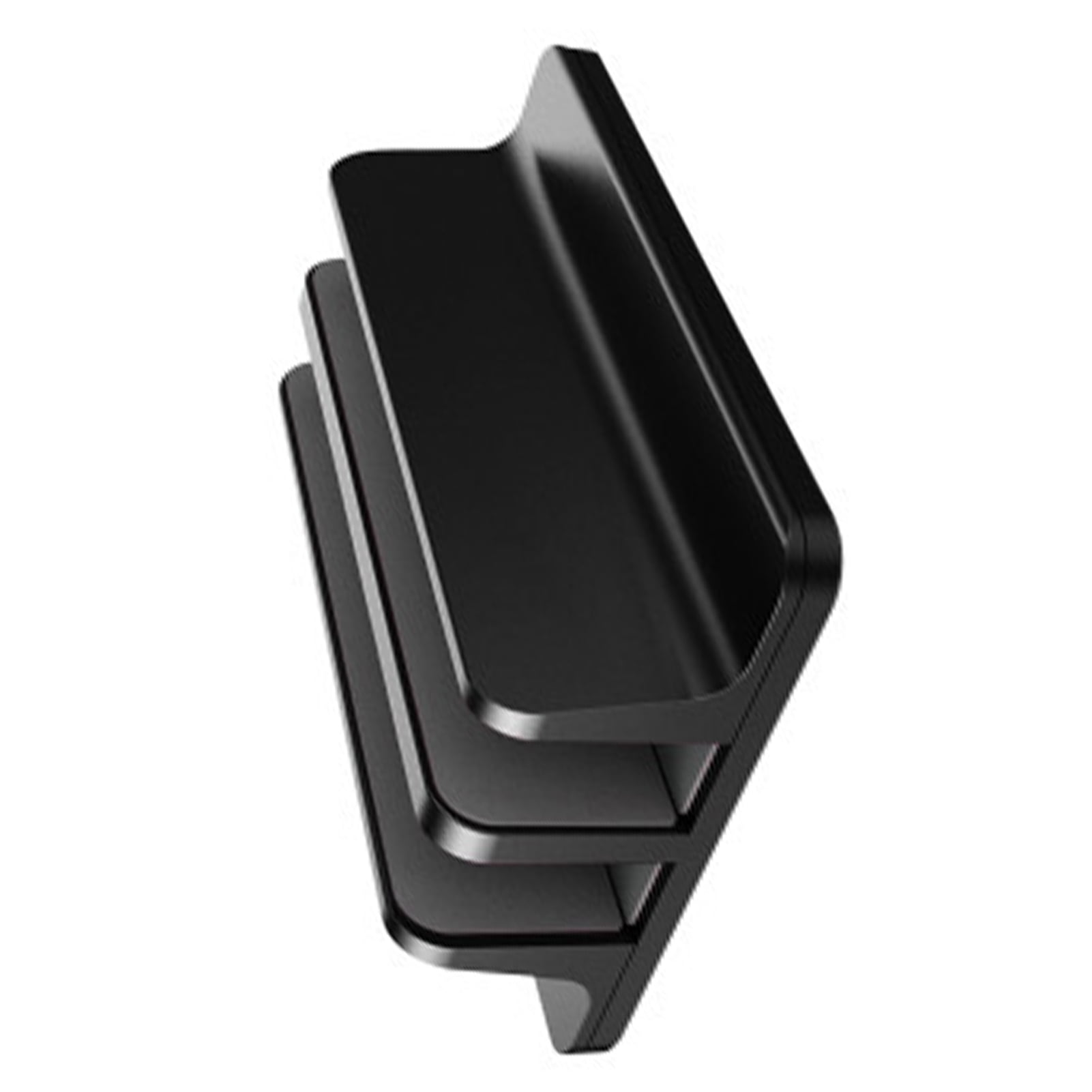 Laptop Vertical Laptop Stand 2 Slot Desktop Stand Holder With Adjustable Dock Aluminum Alloy Laptop Stand For Desk Compatible With 17in Laptops
