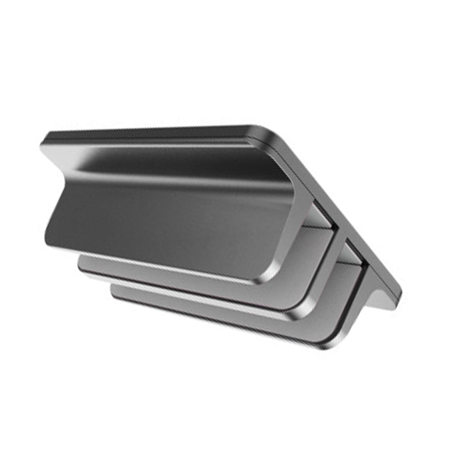 Laptop Vertical Laptop Stand 2 Slot Desktop Stand Holder With Adjustable Dock Aluminum Alloy Laptop Stand For Desk Compatible With 17in Laptops