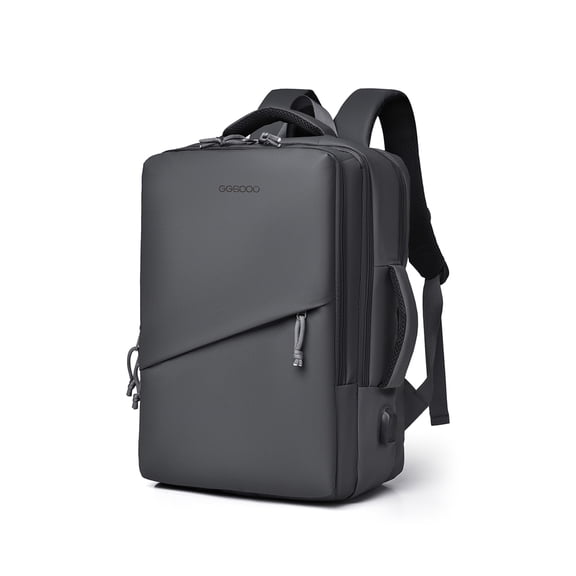 Laptop Backpack, Fits up to 17.3 inch Laptop, Water Resistant Business Travel Bag with USB Port, Wet‑Dry Separation & Compression Straps