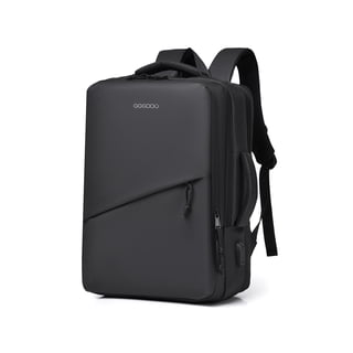 Laptop Backpack, Fits up to 17.3 inch Laptop, Water Resistant Business Travel Bag with USB Port, Wet‑Dry Separation & Compression Straps