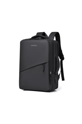 Laptop Backpack, Fits up to 17.3 inch Laptop, Water Resistant Business Travel Bag with USB Port, Wet‑Dry Separation & Compression Straps