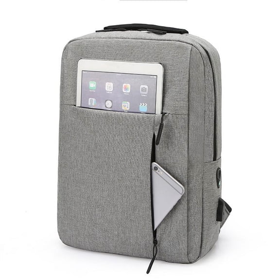 Laptop backpack,Grey